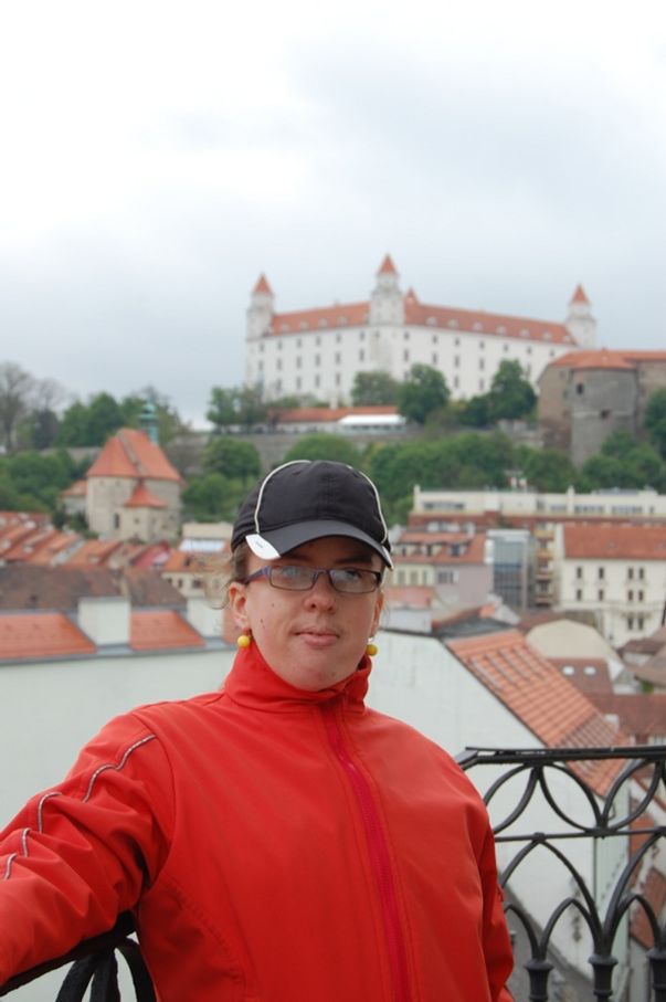 Pohľad na Bratislavu z Michalskej veže